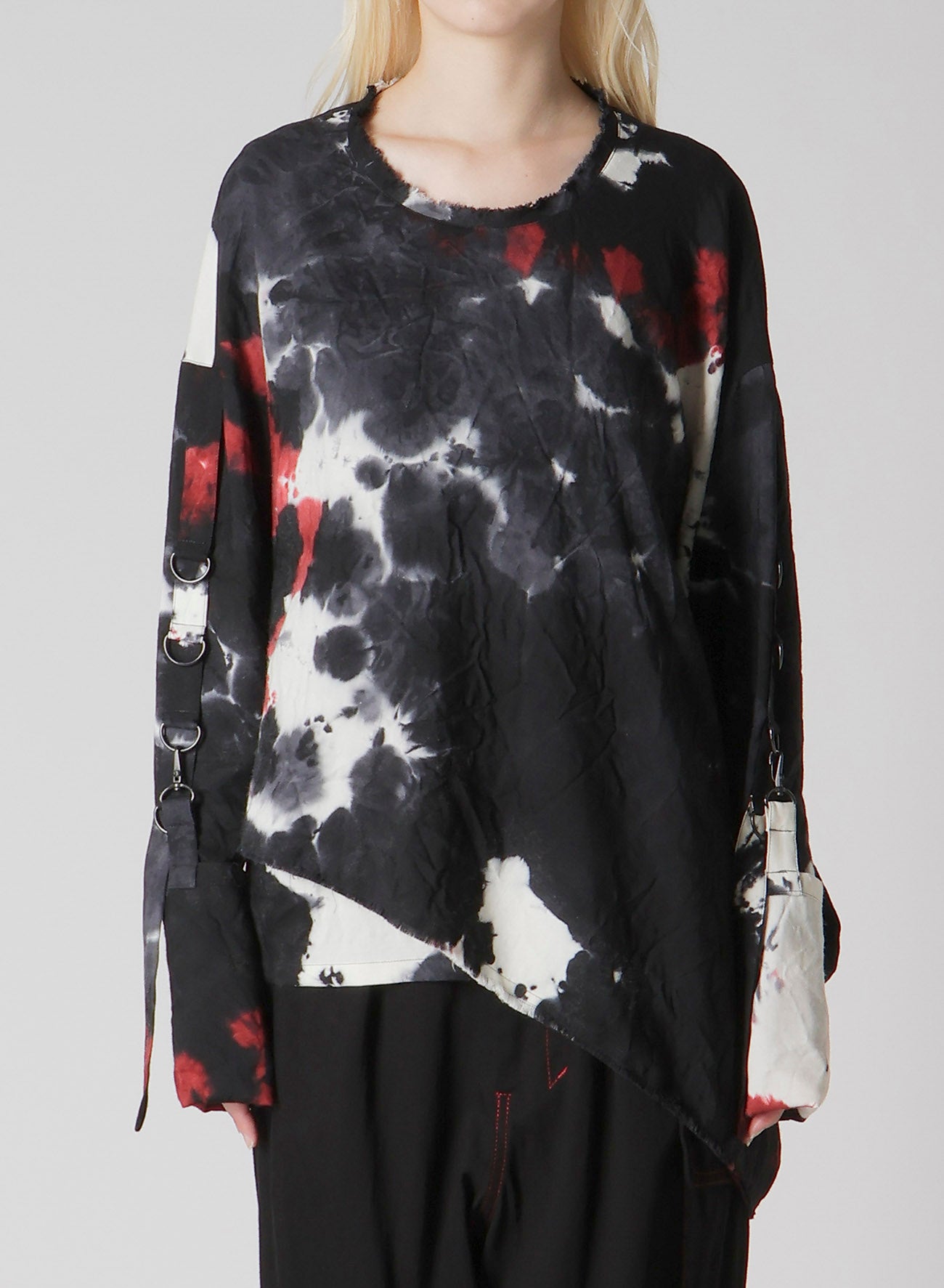 CHUSEN DYED VIYELLA BLOUSE WITH D-RINGS