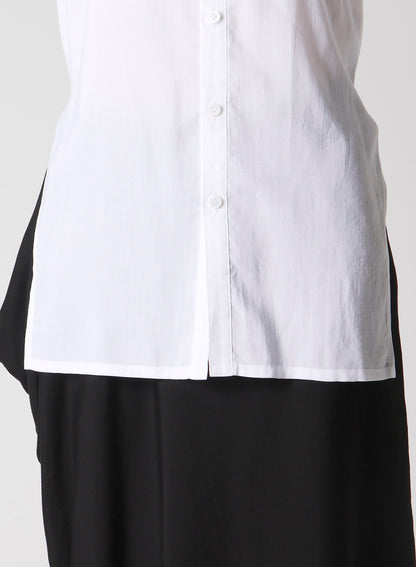 SOFT LAWN SHOULDER PUFF SHIRT