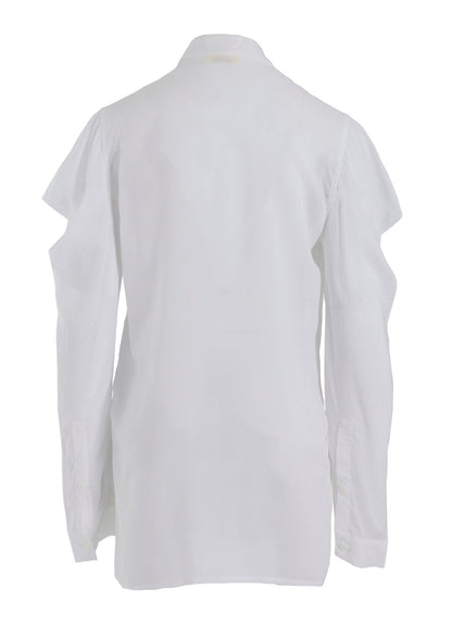 SOFT LAWN SHOULDER PUFF SHIRT