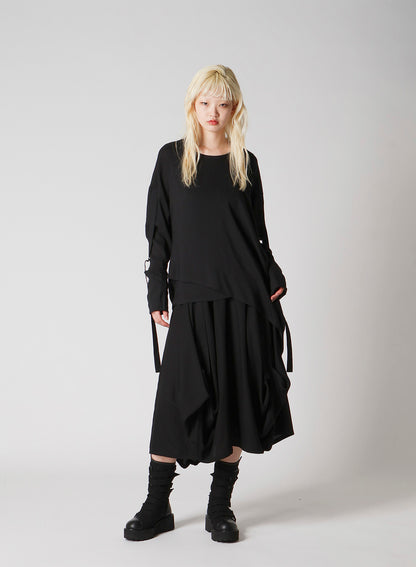 SOFT LAWN BLOUSE WITH D-RINGS