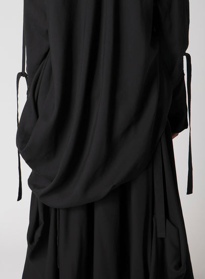 SOFT LAWN BLOUSE WITH D-RINGS