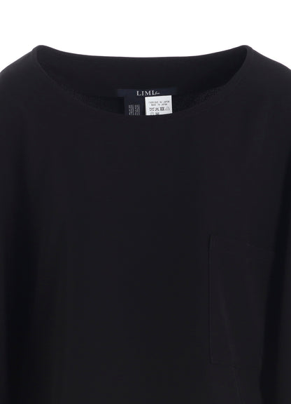 DOUBLE SATIN DOLMAN SLEEVE BLOUSE A