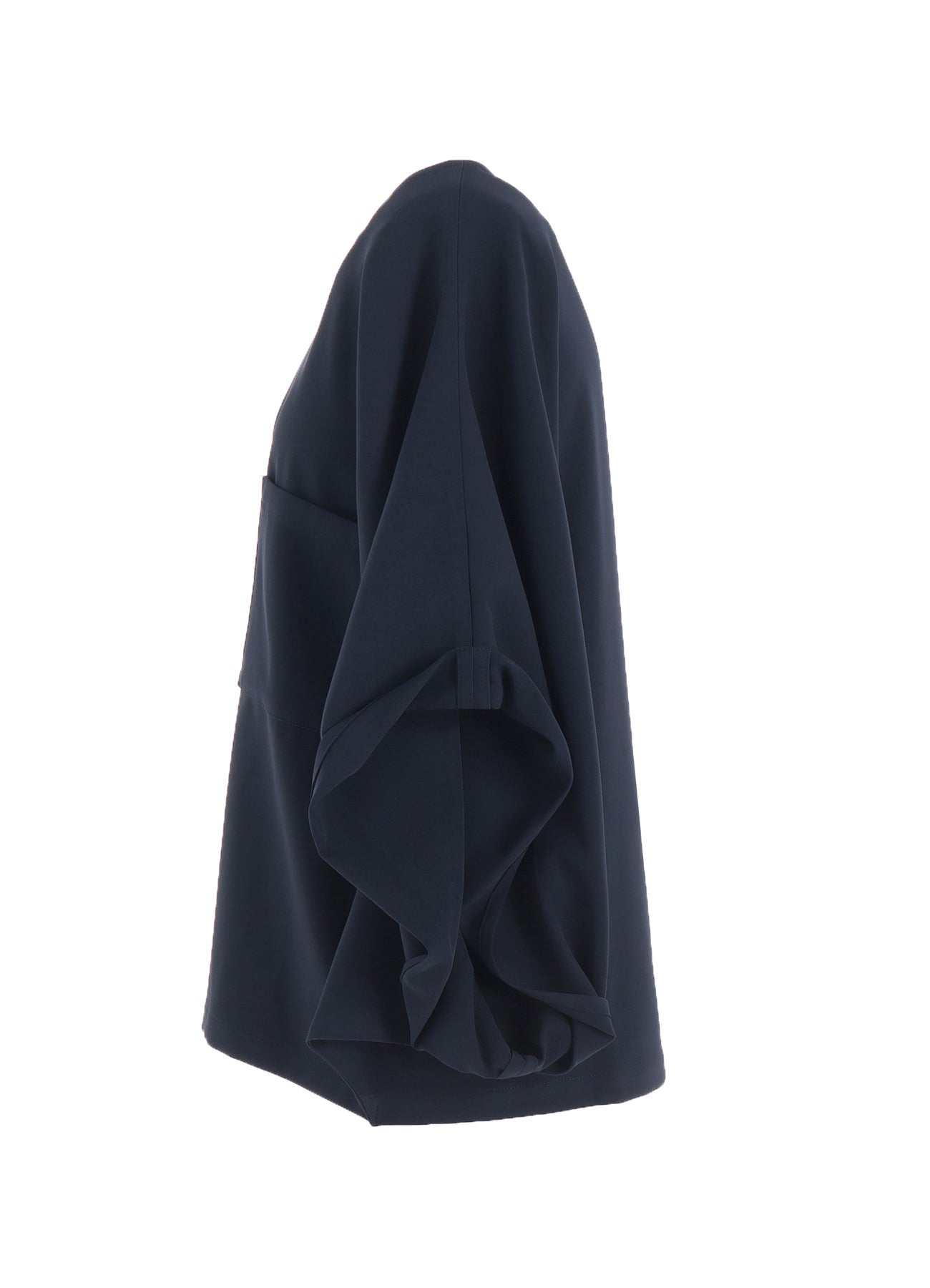DOUBLE SATIN DOLMAN SLEEVE BLOUSE B