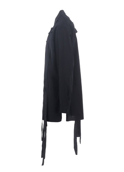 100/2 BROAD COTTON SHIRT WITH TAPE