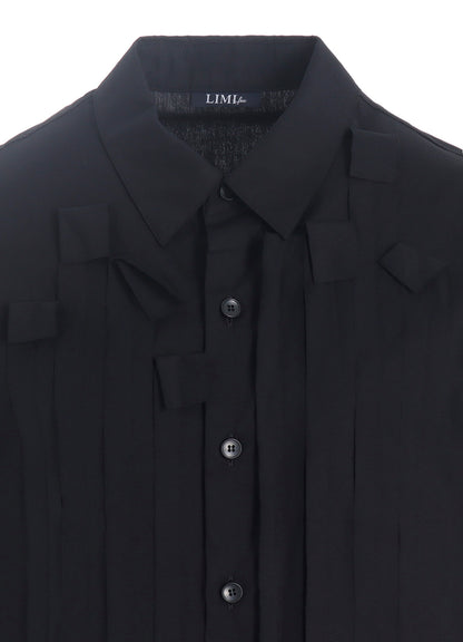 100/2 BROAD COTTON SHIRT WITH TAPE