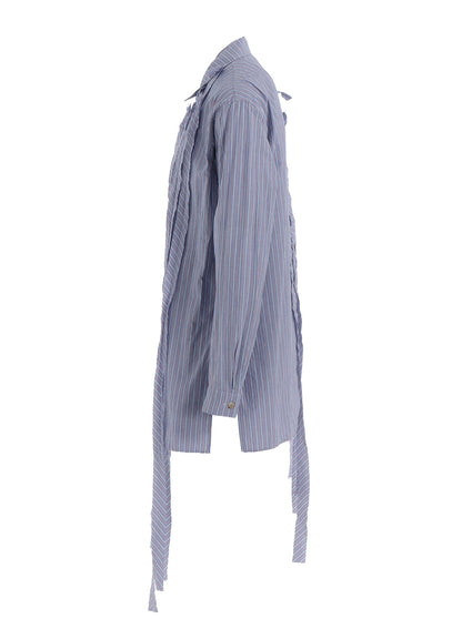 STRIPE SHIRT WITH TAPE B