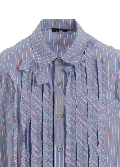 STRIPE SHIRT WITH TAPE B