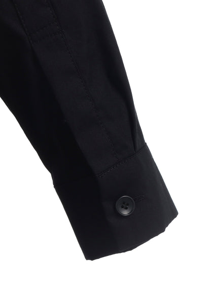 100/2 BROAD COTTON LAYERED LONG SHIRT