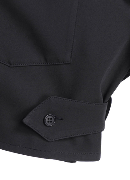 DOUBLE SATIN SHIRT WITH WAIST TAB B