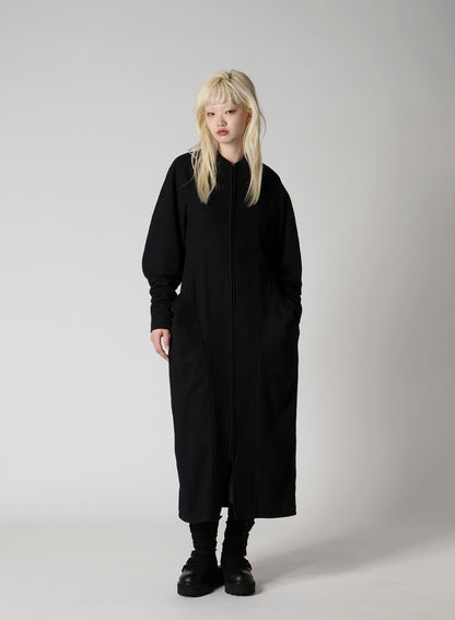 SHRINKED SERGE BALLOON SLEEVE COAT