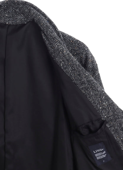 NEP TWEED TRENCH COAT WITH BELT