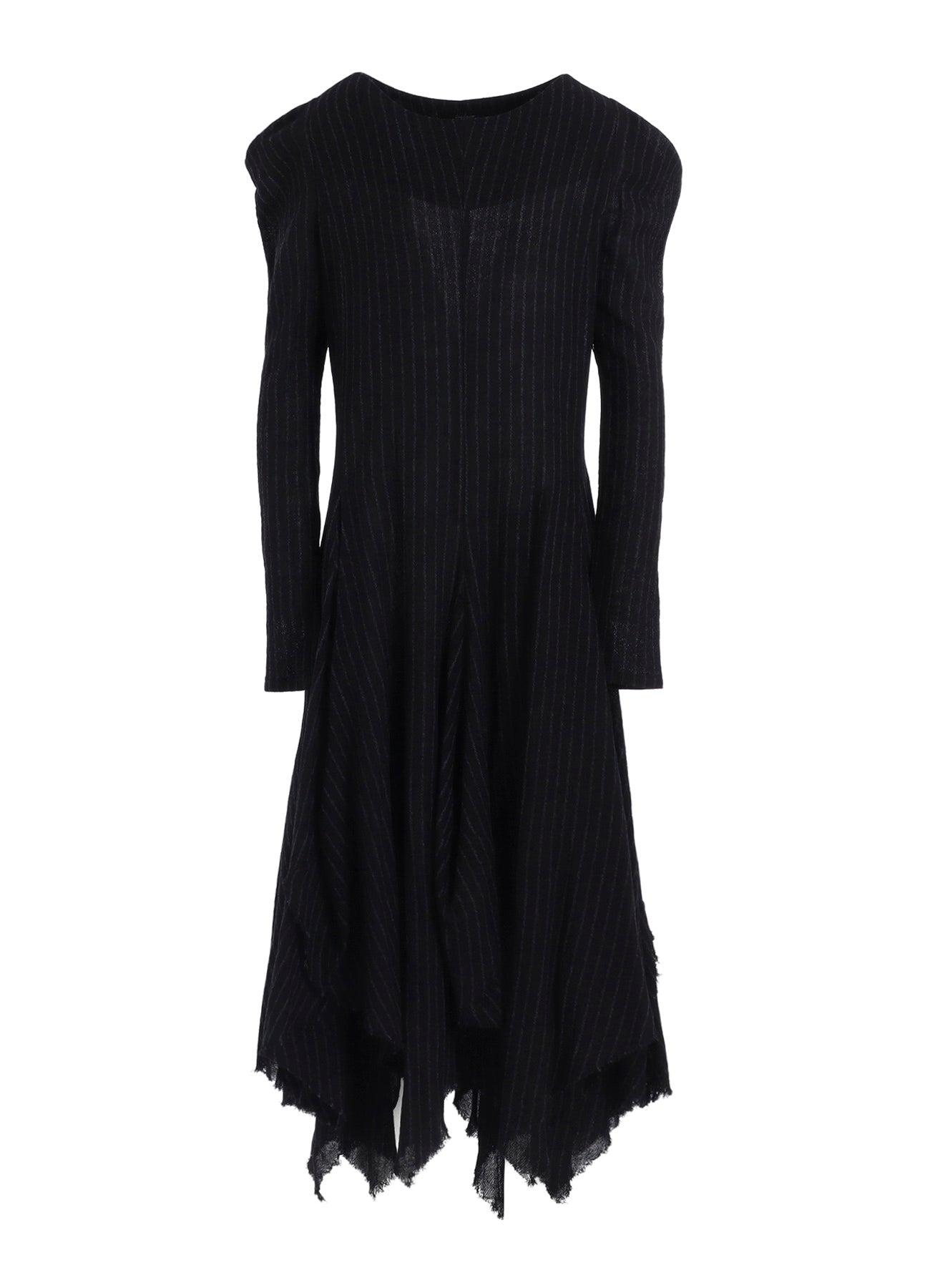 STRIPE GAUZE PUFF DRESS