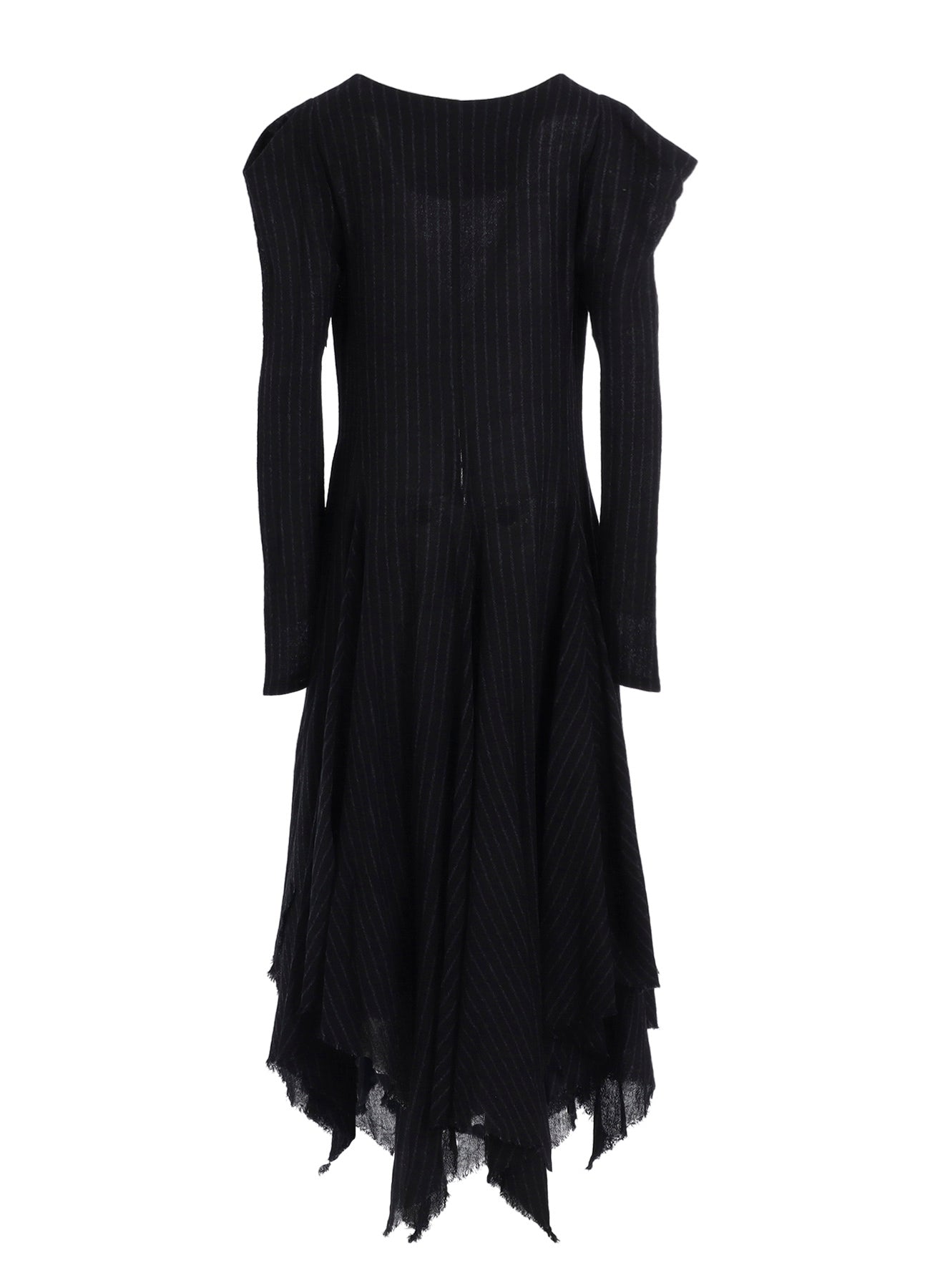 STRIPE GAUZE PUFF DRESS