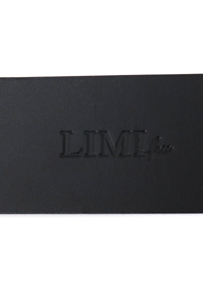 KIP+ CROCODILE LEATHER CODE LOOP EYELET BELT