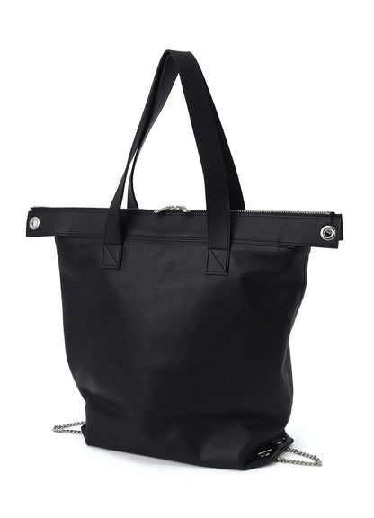 GLOBE LEATHER FOLDABLE BAG