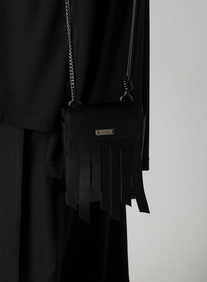 SOFT CLASSIC FRINGE SHOULDER POUCH