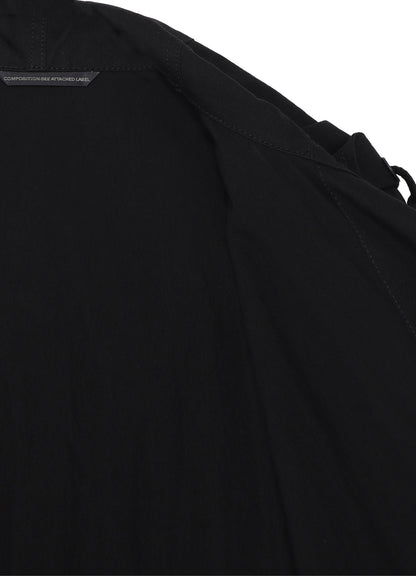 DAMAGED DENIM DESIGNED SLEEVE JACKET