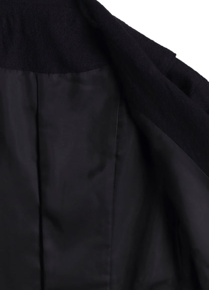 WOOL GAUZE LAYERED JACKET