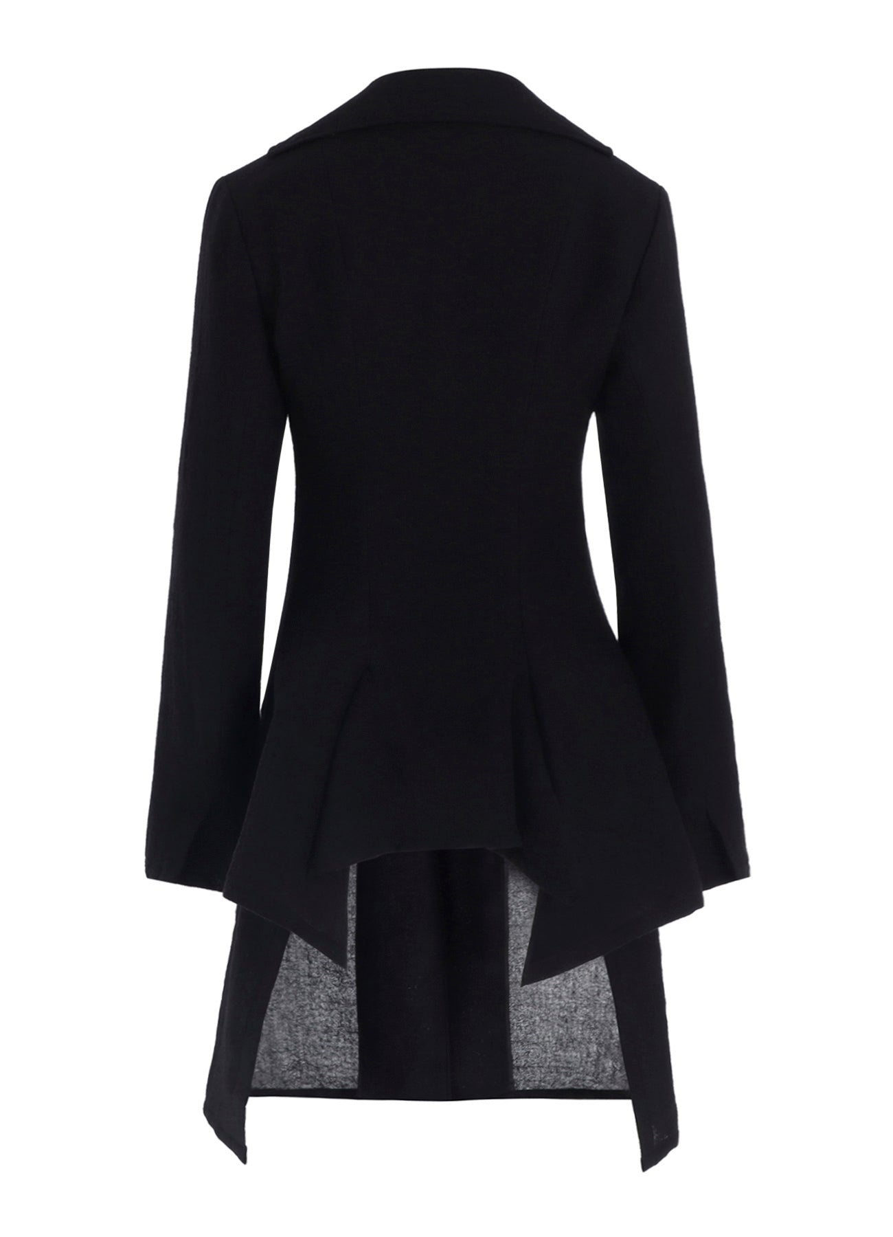 WOOL GAUZE FRILLED JACKET