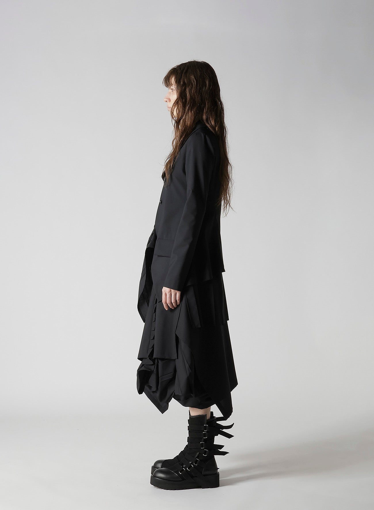 TROPICAL PLEATS DESIGNED JACKET