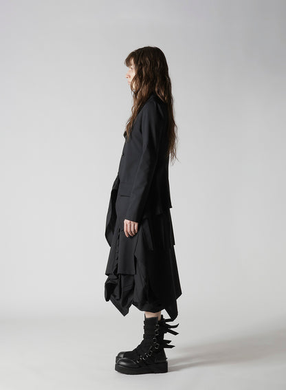 TROPICAL PLEATS DESIGNED JACKET