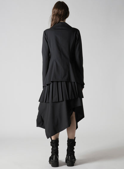 TROPICAL PLEATS DESIGNED JACKET