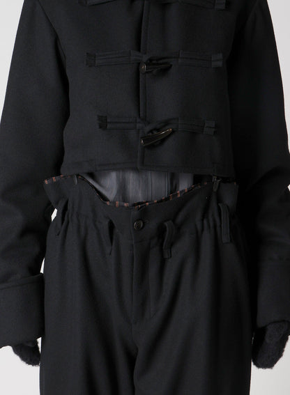 LIGHT MOSSER DUFFLE JACKET