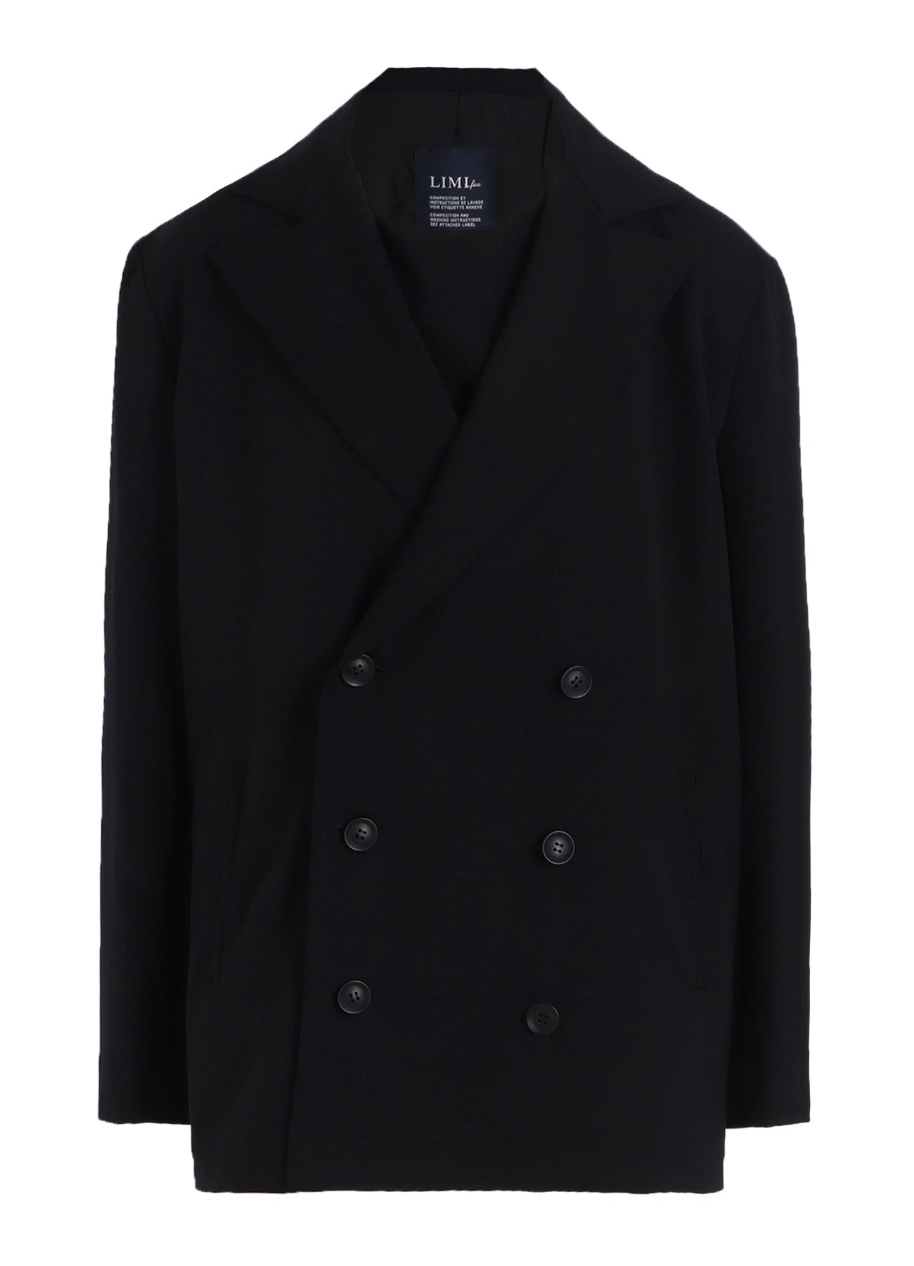 WOOL GABARDINE DOUBLE JACKET