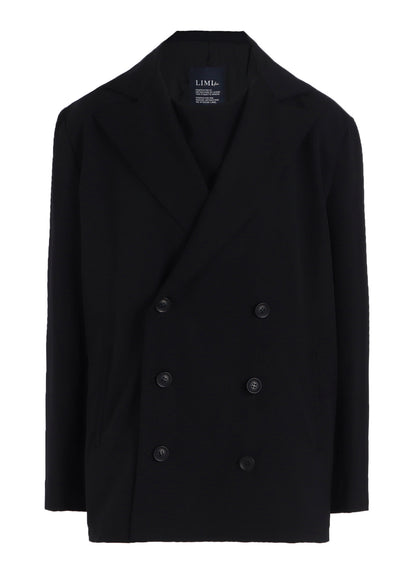 WOOL GABARDINE DOUBLE JACKET