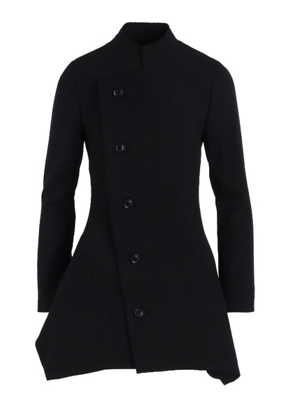 WOOL GABARDINE PUFF JACKET
