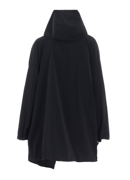 ASYMMETRY BLOUSON WITH HOODIE
