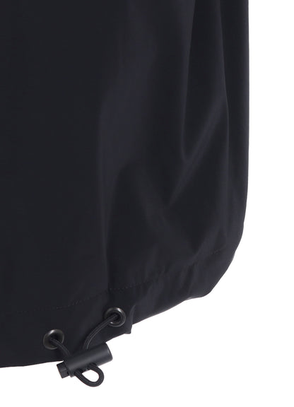 ASYMMETRY BLOUSON WITH HOODIE