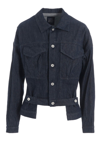 8oz DENIM STEP HEM JACKET