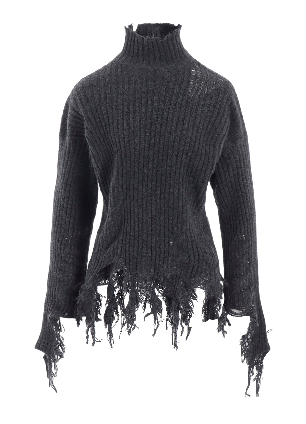 CRUSHED RIB PULLOVER