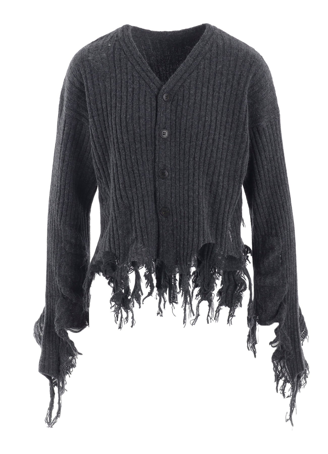 CRUSHED RIB CARDIGAN