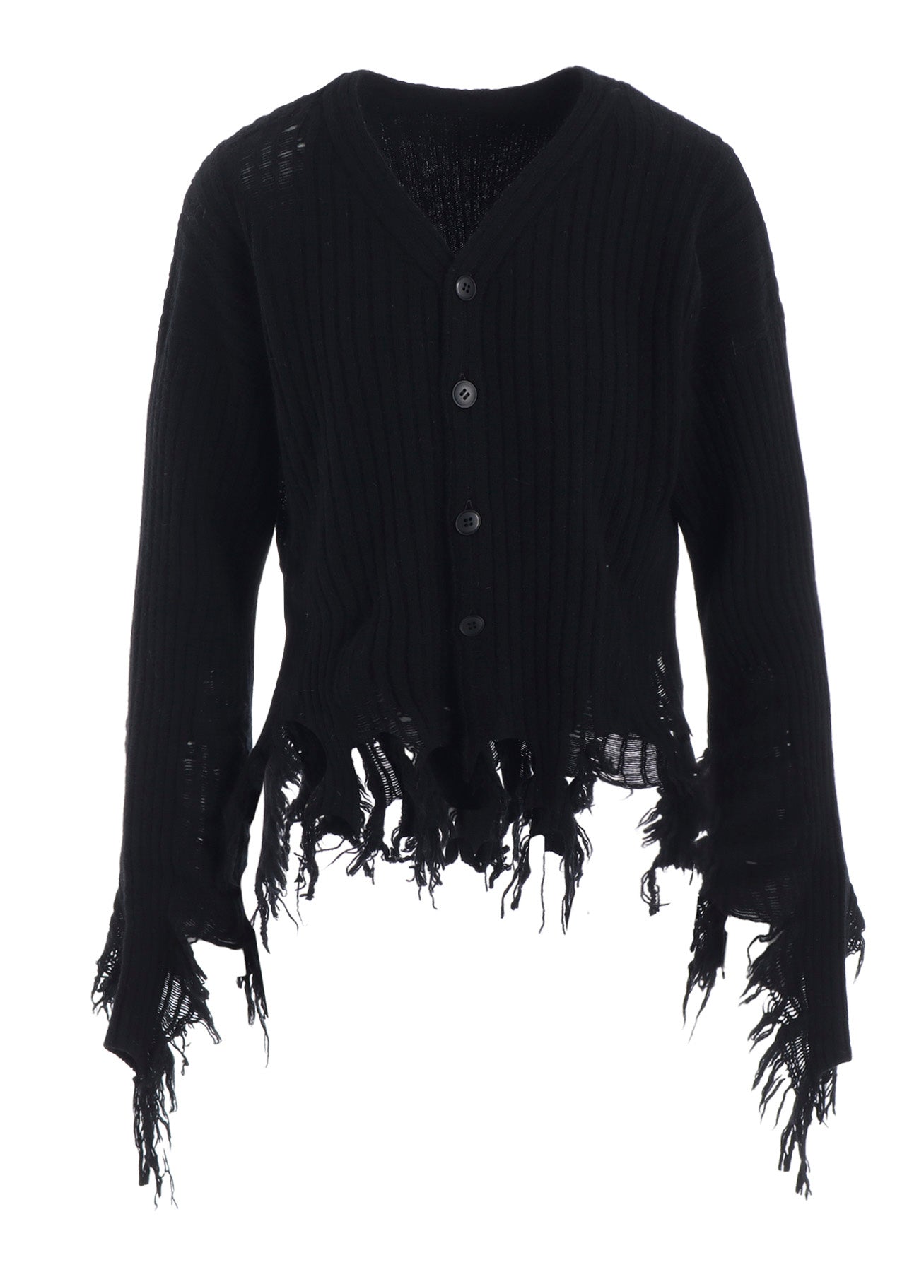 CRUSHED RIB CARDIGAN