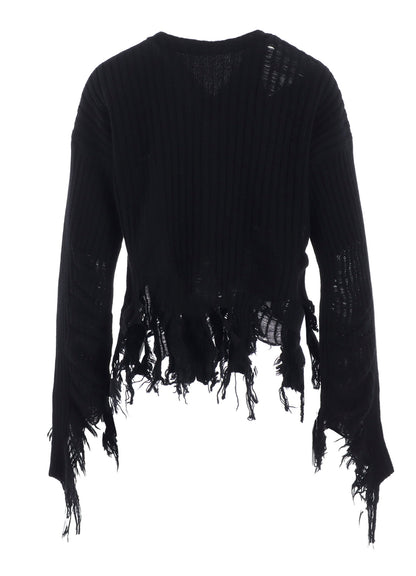 CRUSHED RIB CARDIGAN