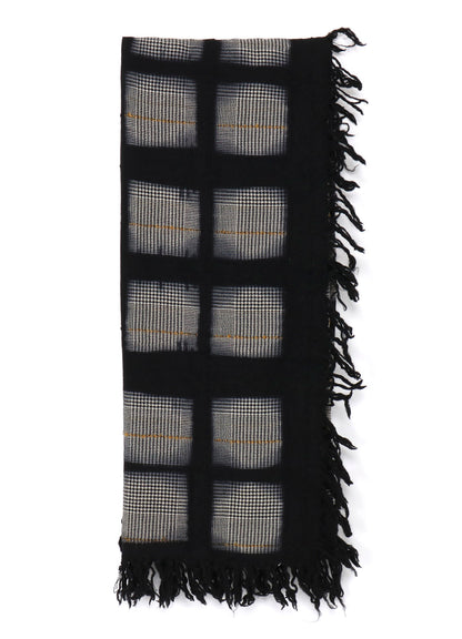 ITAJIME DYED STAGGERED BIG SCARF