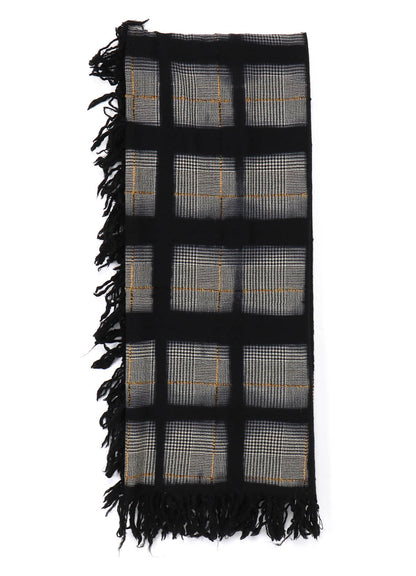 ITAJIME DYED STAGGERED BIG SCARF