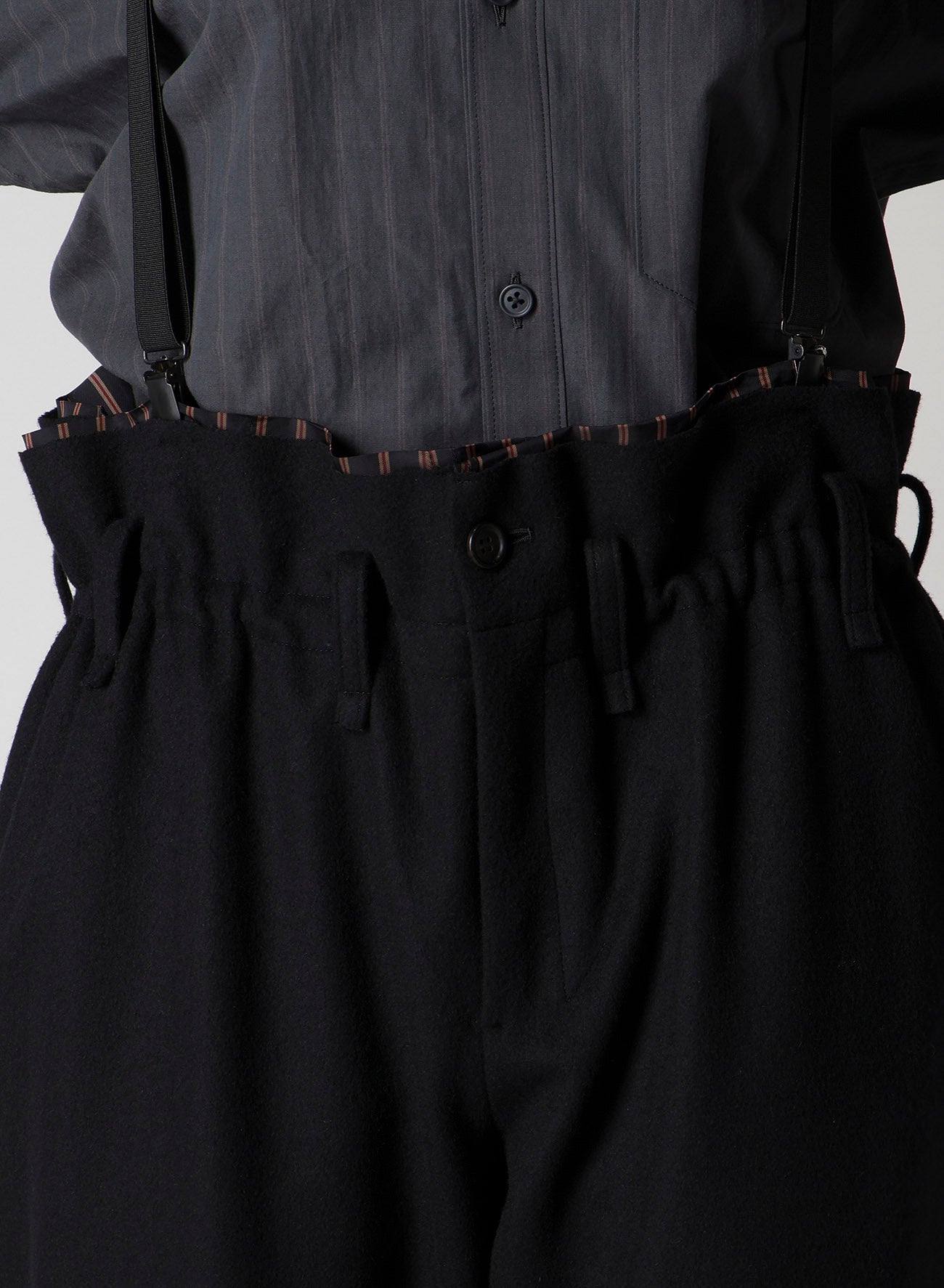 LIGHT MOSSER SUSPENDER PANTS
