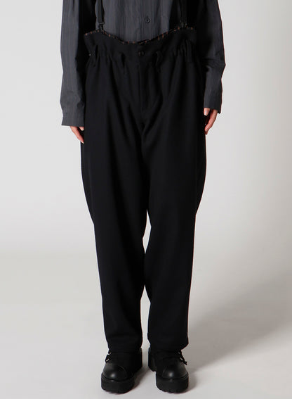 LIGHT MOSSER SUSPENDER PANTS