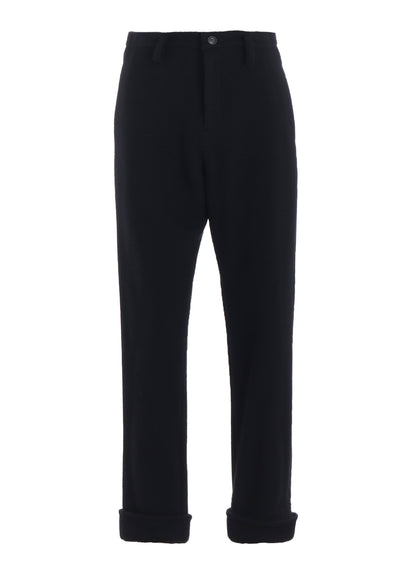 LIGHT MOSSER SLIT SLIM PANTS