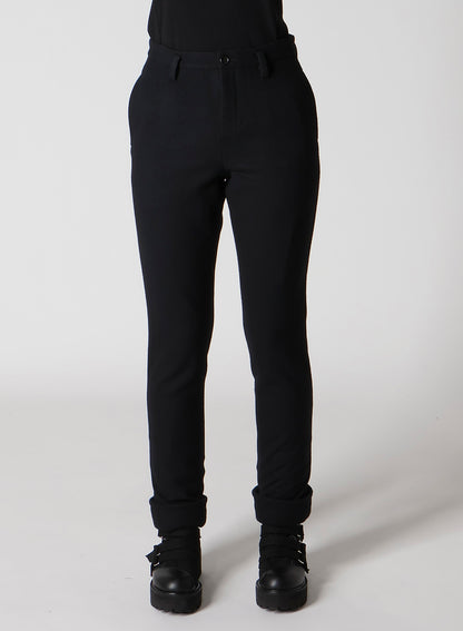 LIGHT MOSSER SLIT SLIM PANTS