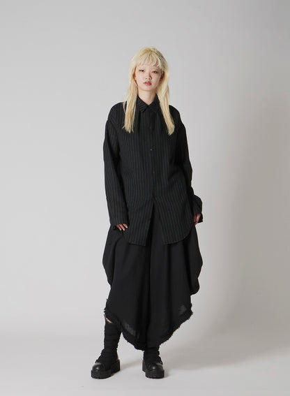 WOOL VIYELLA PANTS WITH D RINGS