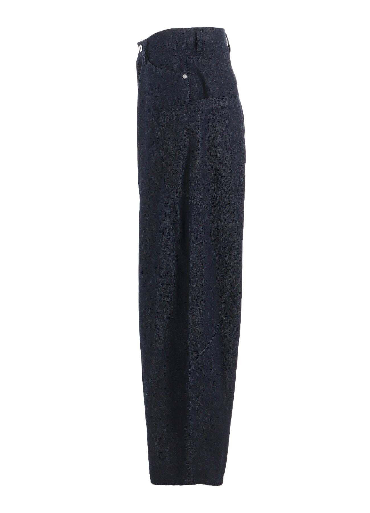 8oz DENIM SIDE DARTS PANTS – THE SHOP YOHJI YAMAMOTO