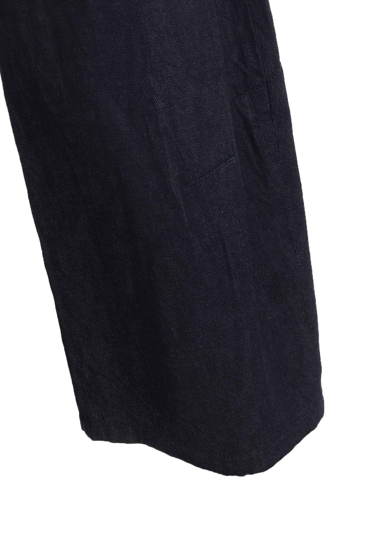 8oz DENIM SIDE DARTS PANTS – THE SHOP YOHJI YAMAMOTO