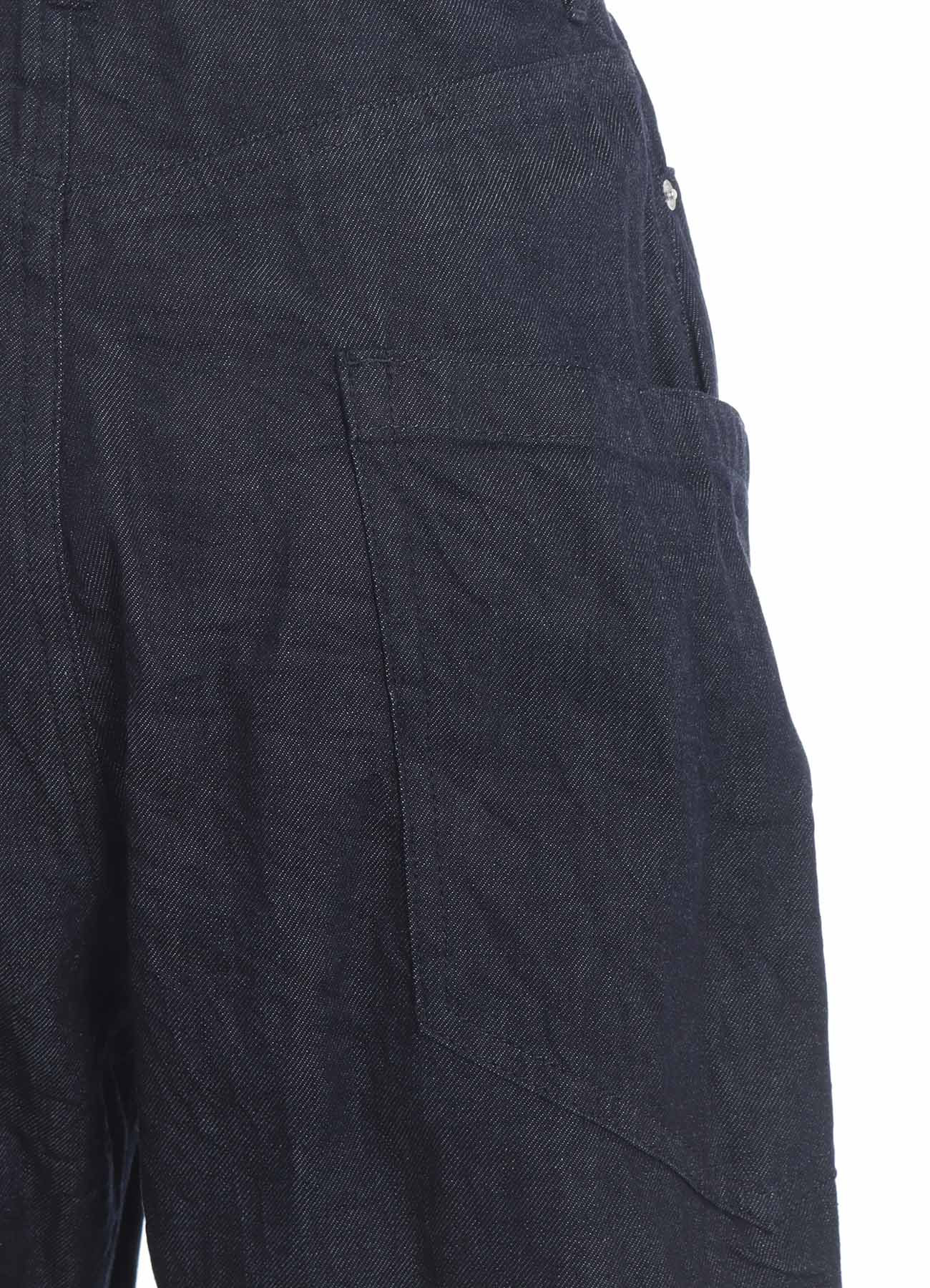 8oz DENIM SIDE DARTS PANTS