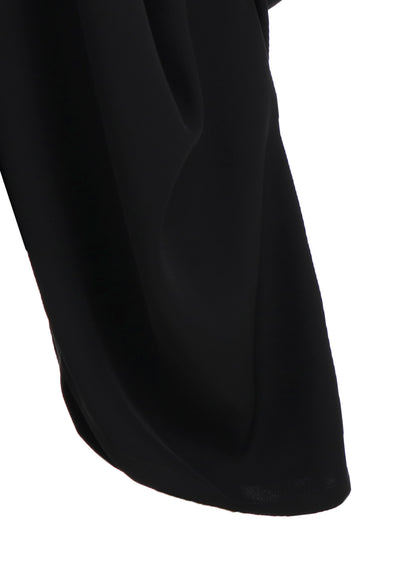 DOUBLE SATIN TIED PANTS A