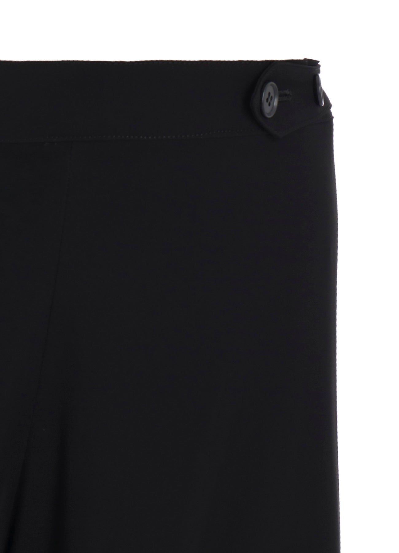 DOUBLE SATIN WIDE PANTS WITH WAIST TAB A
