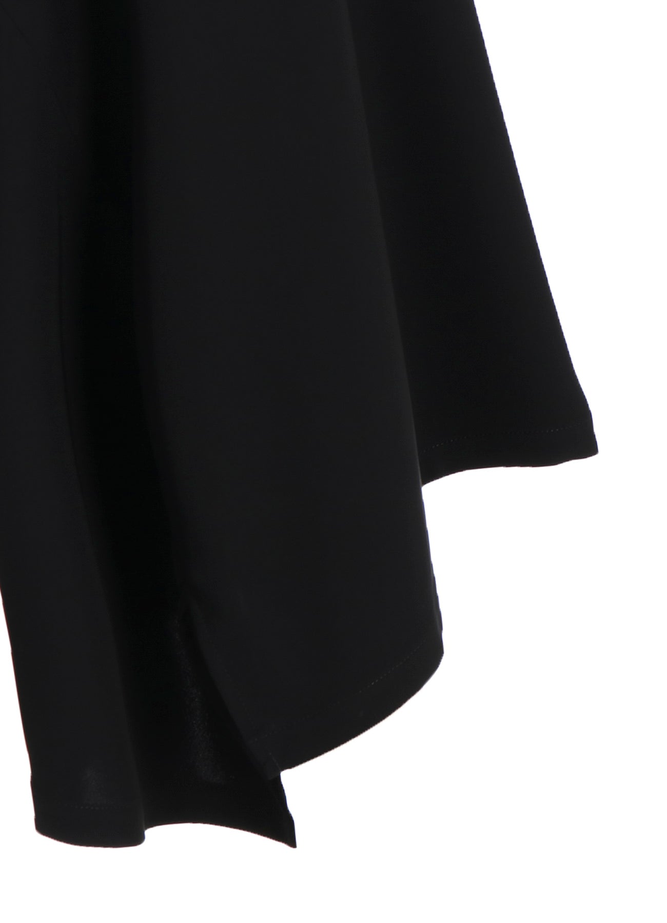 DOUBLE SATIN WIDE PANTS WITH WAIST TAB A